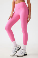 Women Free Size Nude Hip Lifting Shaping Fitness 9/10 Yoga Pants