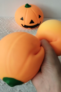Unisex Fall Halloween Giant Pumpkin Horror Squeeze Toy