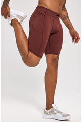 Men's Sports Sculpting Solid Side Pocket 5-inch Shorts
