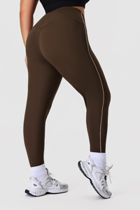 Plus Size Women's Color-Block Butt-Lifting Yoga Leggings