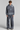 Men's Vintage Fall Set: Washed Hoodie & Wide-Leg Sweatpants