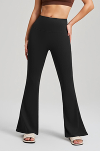 Women's high-waisted wide-leg yoga pants