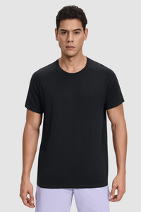 Men's Summer Seamless Mesh Quick-Dry Breathable Tee