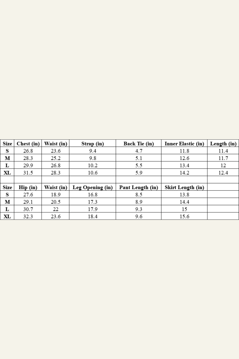 Women's Athletic Two-Piece Set: Cross Back Bra And  Skirt