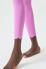 Women Wave Liquid Seamless High Stretch Midweight Yoga Set - Removable Cup Bra & Contoured Tights