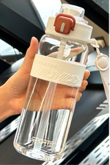 Outdoor Portable Thickened 800ML Heat Resistant Water Bottle