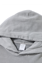 Retro, solid-colored, hoodie