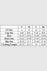 Women's One Shoulder Asymmetric Long Sleeve Swimsuit