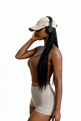Women's quick-drying with chest pads sports suspenders