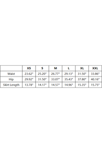 Women's High-Waist A-Line Asymmetric Hem Athletic Skort
