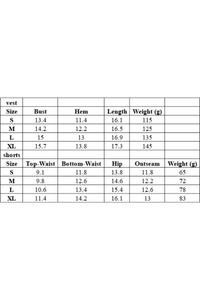 Women's Fitted Racerback Sports Set