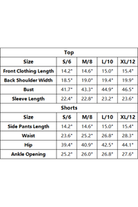 Women's Off Shoulder Long Sleeve Top & Shorts Athletic Set