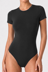 Women’s Athletic Crew Neck Short Sleeve Yoga Bodysuit