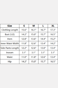 Women's V Neck Ribbed Cami & Shorts Workout 2 Piece Set