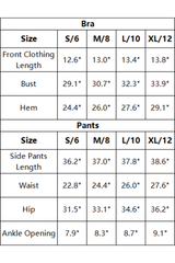 Women's Polka Dot Sports Bra & V High Waist Yoga Legging Set