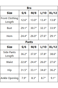 Women's Polka Dot Sports Bra & V High Waist Yoga Legging Set
