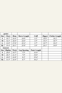 Women's Athletic Set:Stand Collar Jacket And Slim Leggings