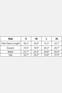 Women's Athletic High Waist Solid Flared Capri Pants