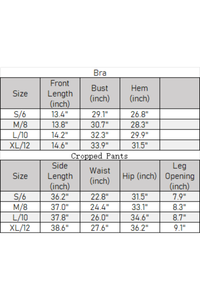 Women's Color Block Crossover Waist Stretchy 2-Piece Sets