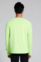 Men Round-Neck Quick-Dry Training Long Sleeve Top