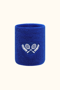 Sports Embroidered Sweat Absorbent Tennis Wristbands