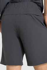 Men Summer Lightweight Quick-Dry Breathable Running Training Fitness Sport Shorts