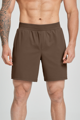 Men's Brushed Side Pocket Casual Sport Shorts