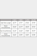 Women's Athletic Elastic Waist Side Cutout Yoga Capri Pants
