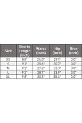 Women's Athletic Color Block Lace Sculpting Yoga Shorts