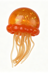 Jellyfish Crystal Squishy Toy for Stress Relief