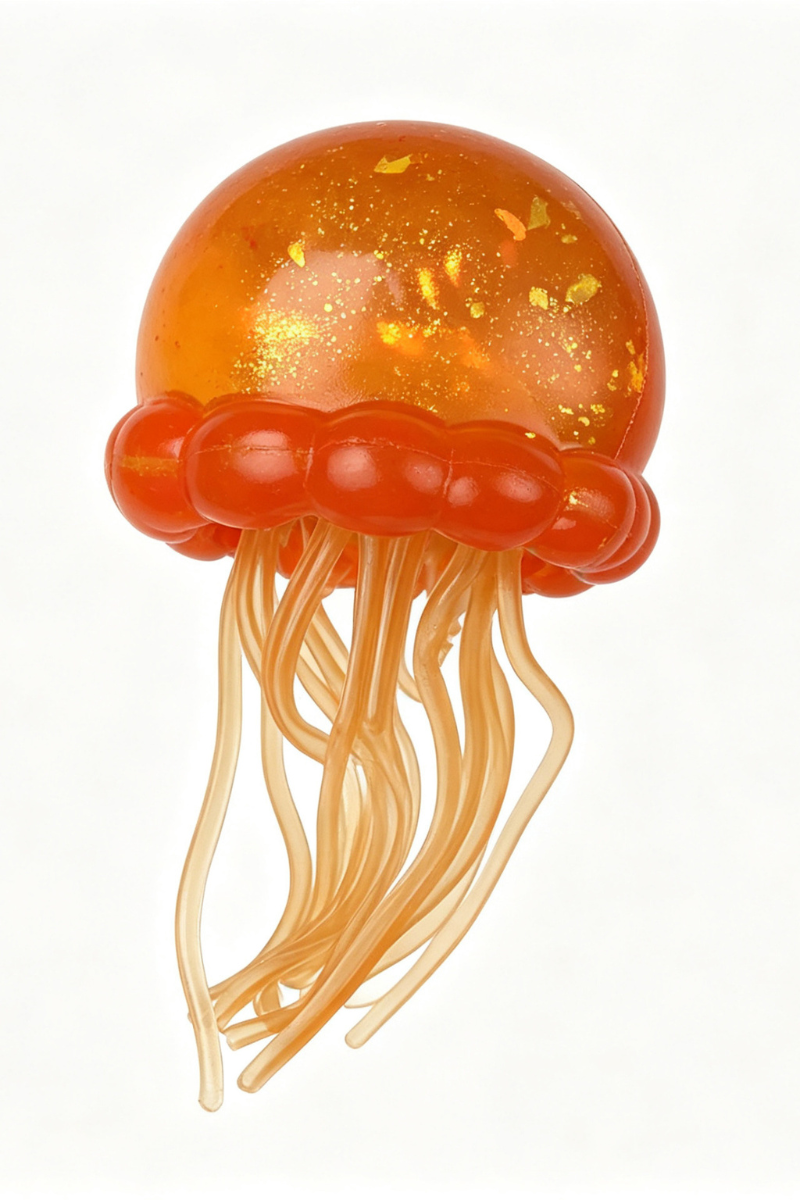 Jellyfish Crystal Squishy Toy for Stress Relief