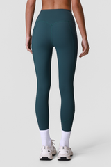 Women's Sports Side Pocket Hip-Lifting Solid Yoga Leggings