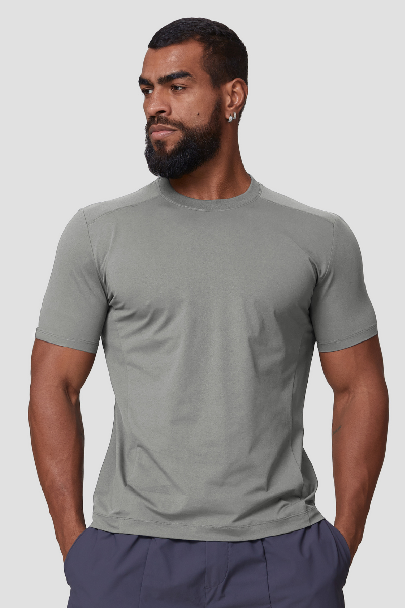 Men's UV Protection Antibacterial Cooling Quick-Dry Athleisure Tee