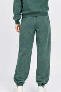 Unisex Fall 100% Cotton Vintage Washed Jogger