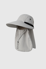 Summer Wide Brim Full Face Sun Protection Fisherman Hat