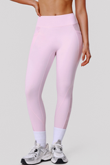 Women's Athletic Side Mesh Patchwork And Pocketed Leggings