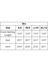 Women's Polka Dot Square Neck Cross Back Sports Bra