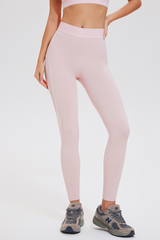 High-waist, shaping yoga pants