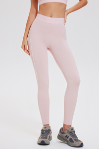 High-waist, shaping yoga pants