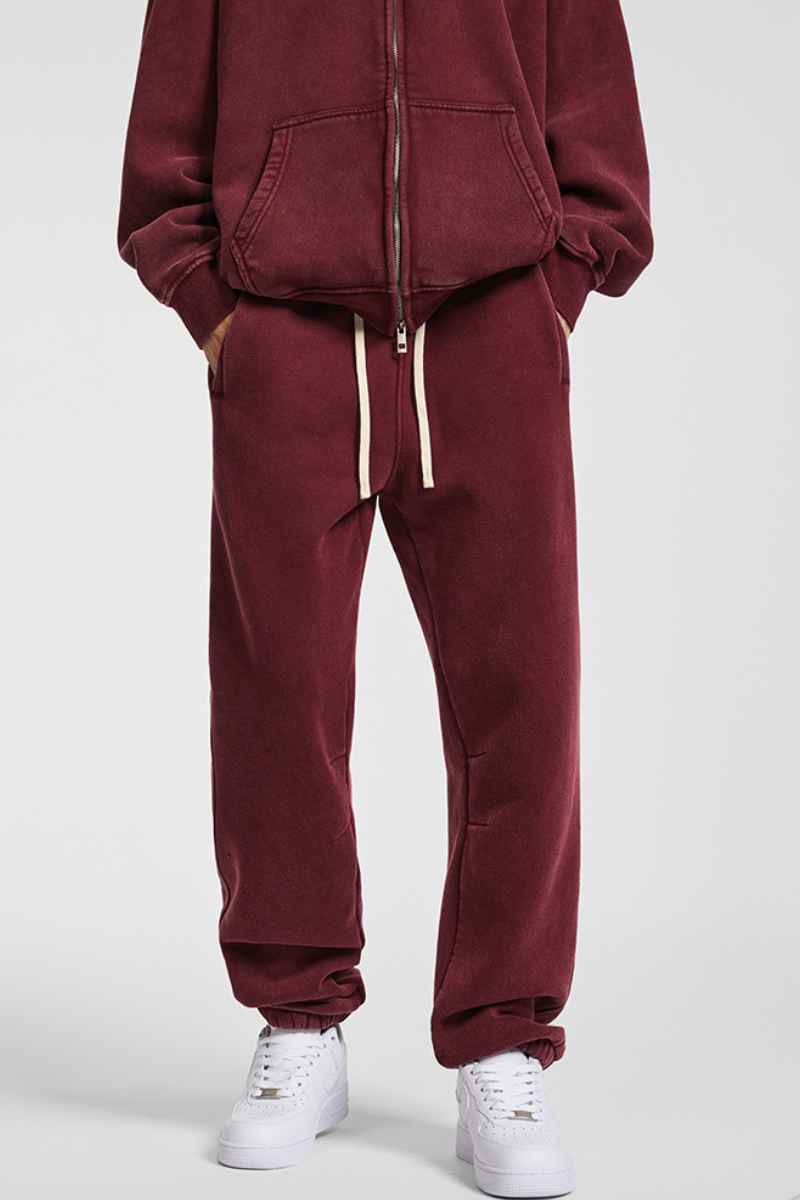 Men's discounted  hem-trimmed pants