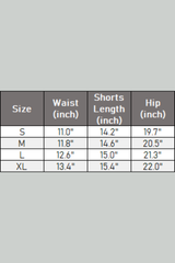 Women Summer High Waist Pocket Quick Dry Sports Shorts