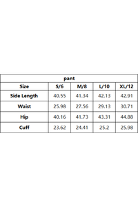 Women's Contrast Color Striped Waistband Draped Casual Pants