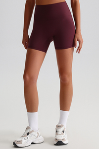 Women's Mid-Rise Butt-Lifting  Sport Shorts