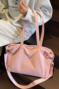 Women's Fall Corduroy Mother-Child Tote Bag Set