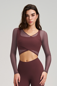 Ladies' mesh overshirt