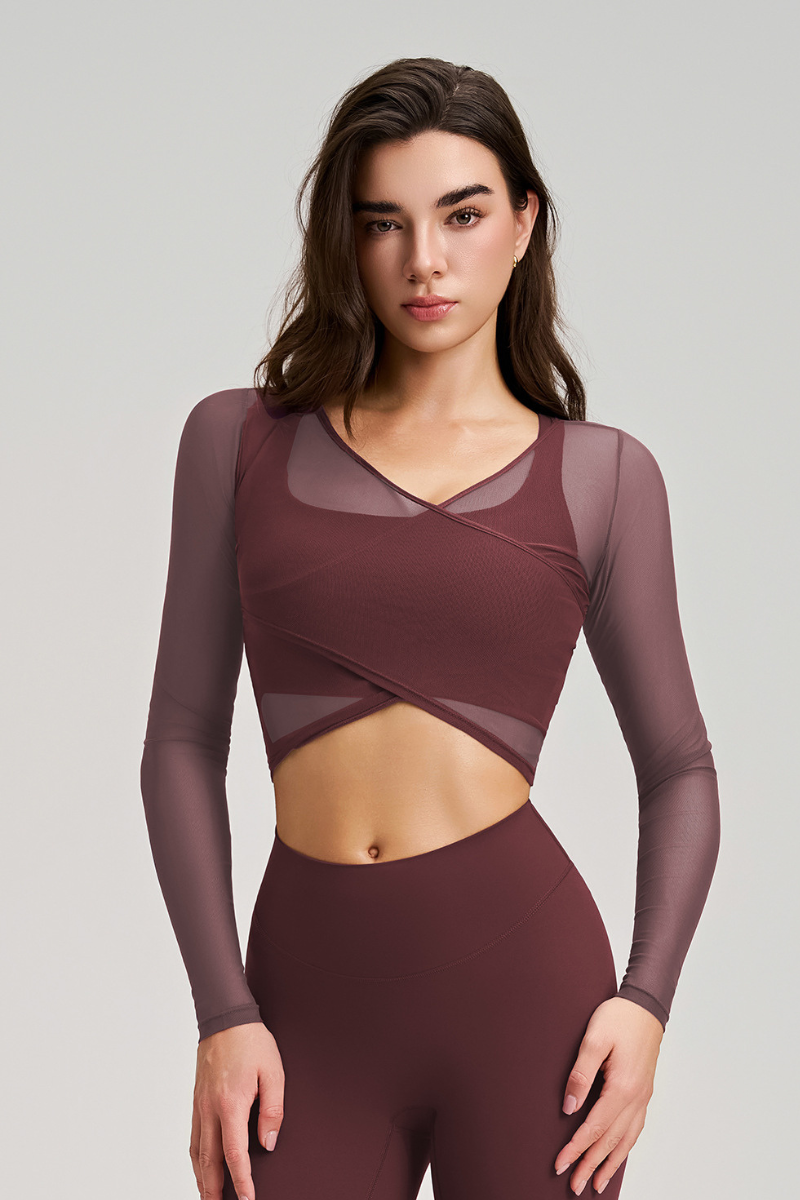 Ladies' mesh overshirt