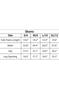 Women's Stripe Contrast High Waist No Front Seam Shorts