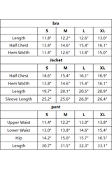 Women's Seamless Yoga Bra & Jacket & Leggings  3-Piece Set