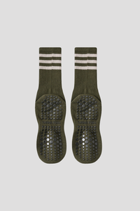 Women's Color Striped Pilates Yoga Tube Socks