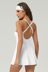 Ice-like quick-drying tennis skirt